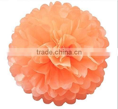 10" 12" 14" Multi-Colors Tissue Paper Flowers Pom Poms Wedding Decor Party Decor Pom Pom Flowers Pom Poms Craft Pom Poms