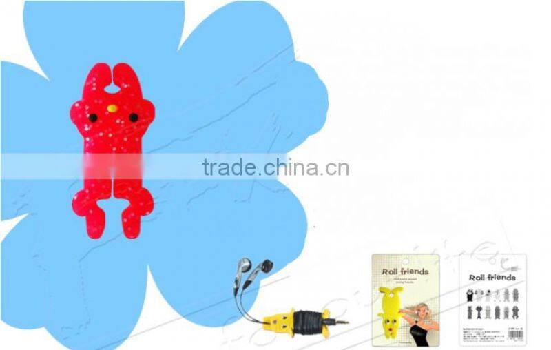 cartoon style cable wire winder