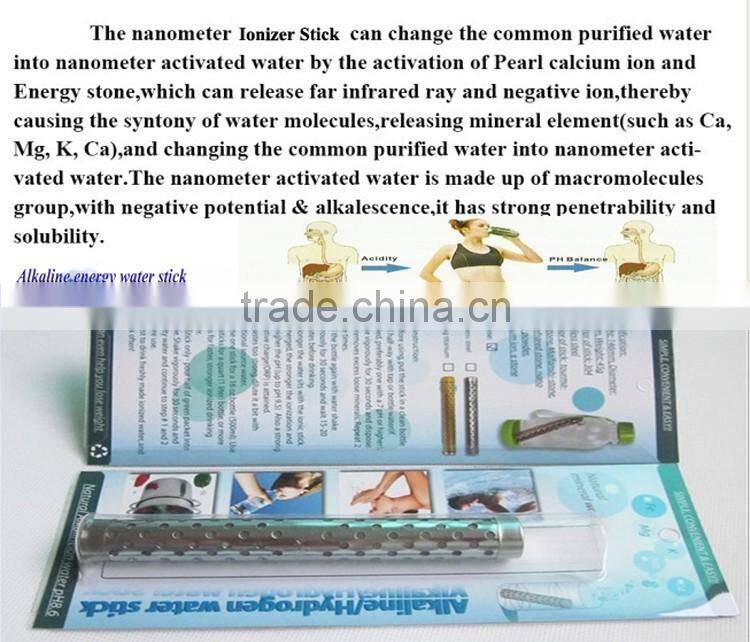 Alkaline water stick ionizer for ro water filter