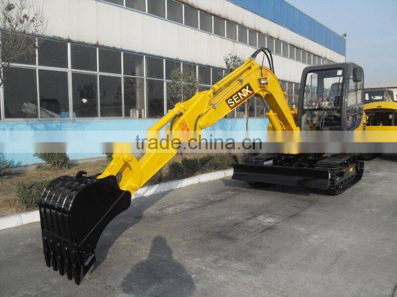 Chinese cheap price 6ton excavator SE60 for exported