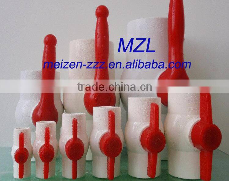 pvc/upvc double union ball valve