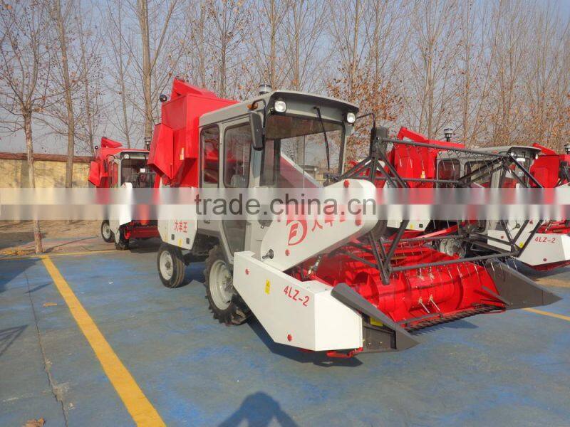 grain used small wheat combine harvester/wheat mini combine harvester