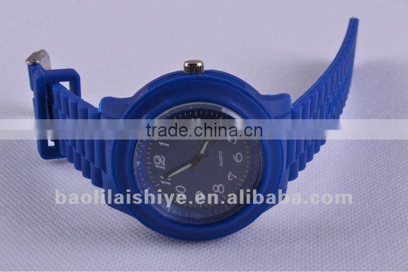 Fashion Silicone Wristband Sport Watch unisex wristwatch gift watch