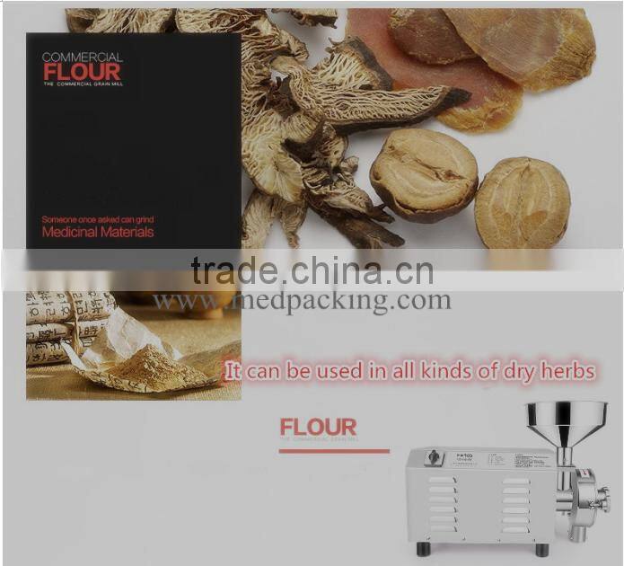 Superfine Stainless Steel Herb Particle Grinding Mill For Cereals or Commercial