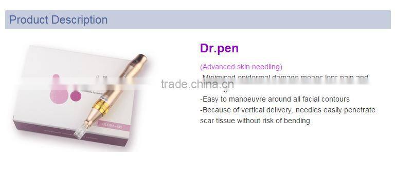 2017 Hot sale rechargeable derma pen Dr.pen M5 electric dermapen Microneedling Dermapen with Needles Cartridges