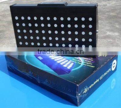 programmable imitate sunrise and sunset lcd screen led aquarium light with computer remote control