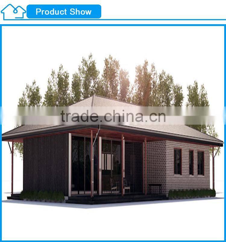 Comfortable Beautiful Modern Design Light Gauge Steel Frame Prefabricated Residential House
