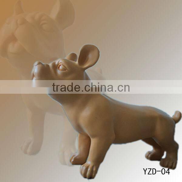 2015 hot sale lovely dog mannequin,dog statue