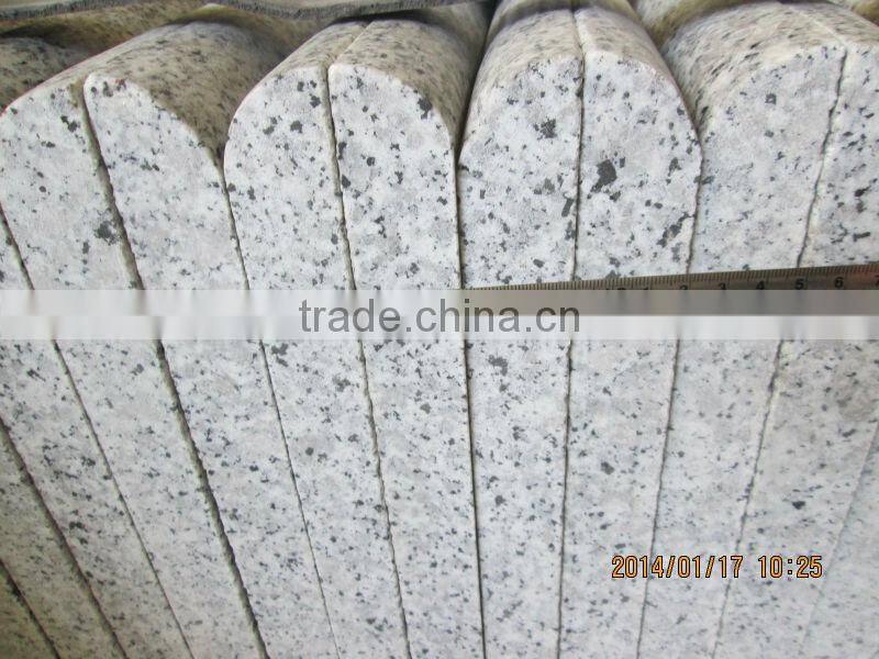 China Bianco sardo G640 granite stairs