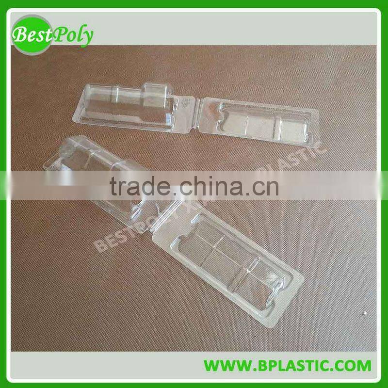 Cheap custom logo thermoforming packaging, blister clamshell pack
