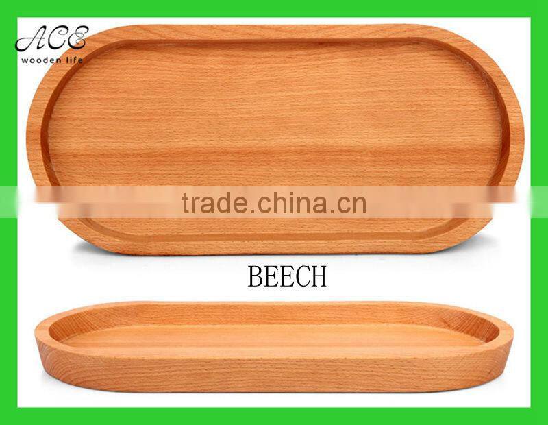 Custom wooden serving plate