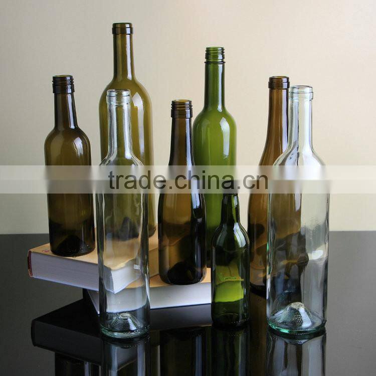 Professional supplier Low 375ml/ 750ml Hot sale fancy wine bottles