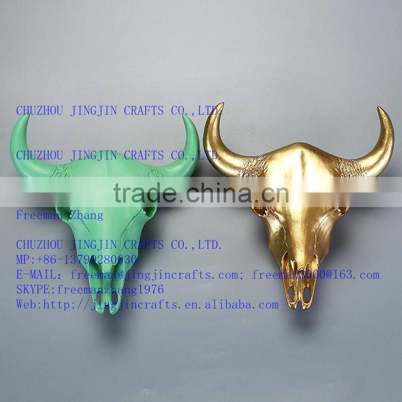 2017 New Home Decoration Resin Deer Head