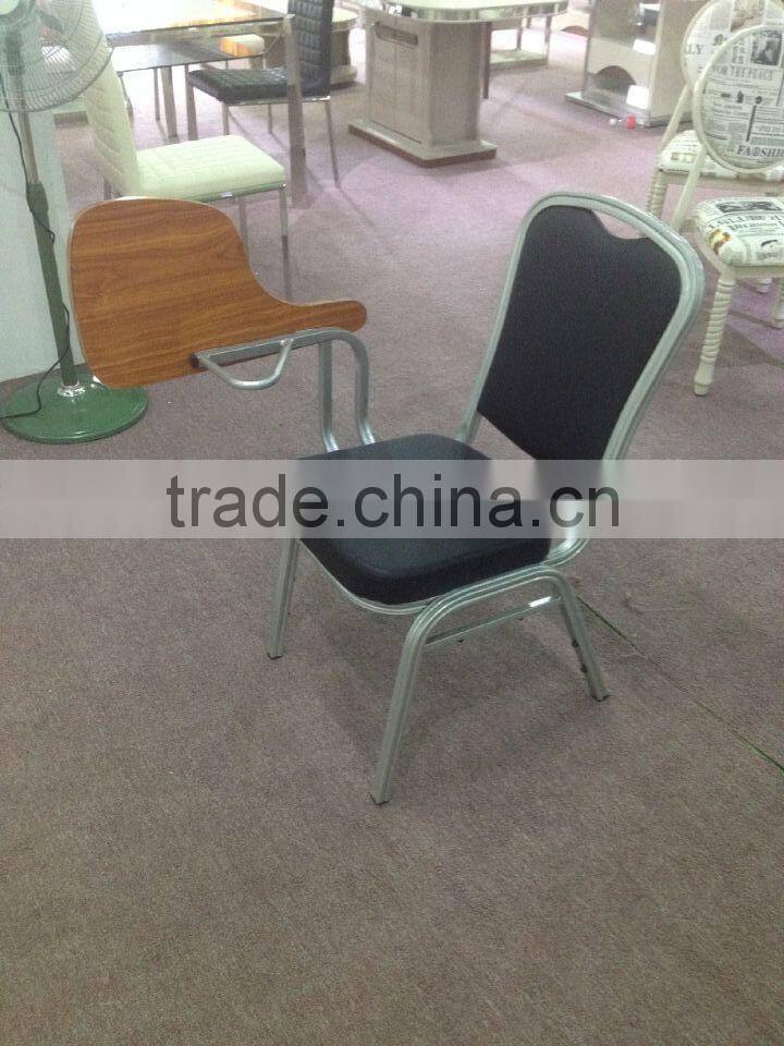 conference chair with a tablet/meeting room chair with wordpad