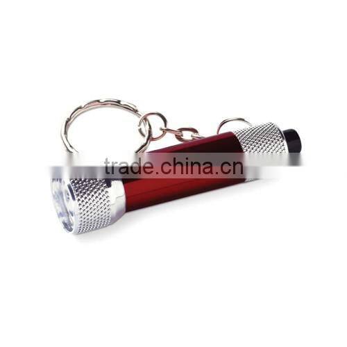 aluminium torch with carabiner 3LED