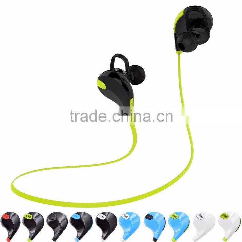 Sports Stereo Bluetooth Wireless Headset, A9 Colorful Double Wireless Earphone For Outdoor Sports