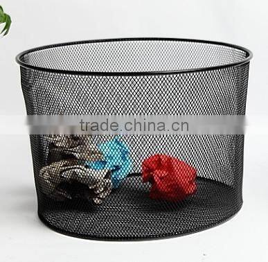 Metal Mesh Office Paper Waste Bin
