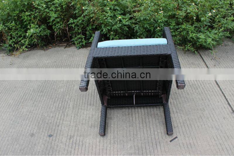 2015 Fosan table and chair new design wicker furniture
