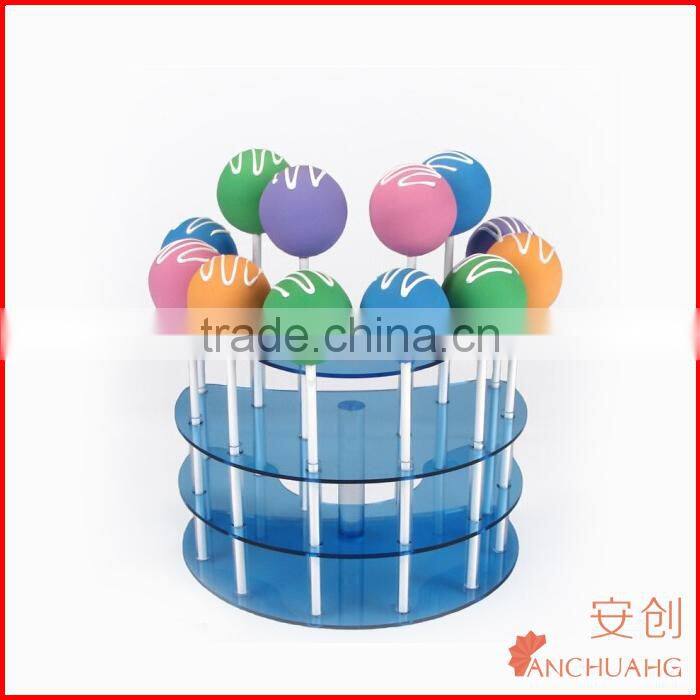 3 tires acrylic food display case perspex bakery showcase