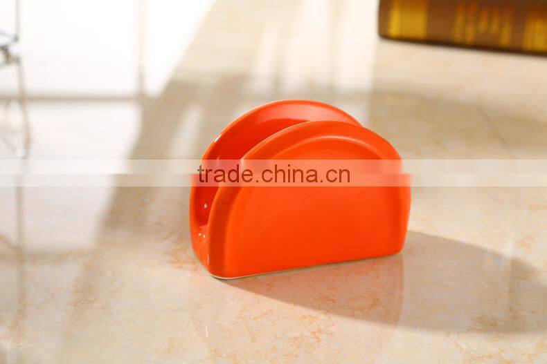 kitchenware ceramic jar with stainless steel stand