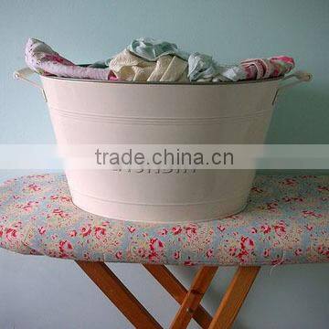 canisters wholesale washing products tin cans handle tin box