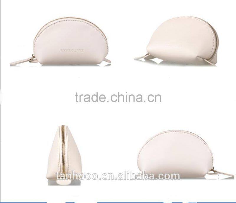 Leather lady professional cosmetic fake leather makeup bag