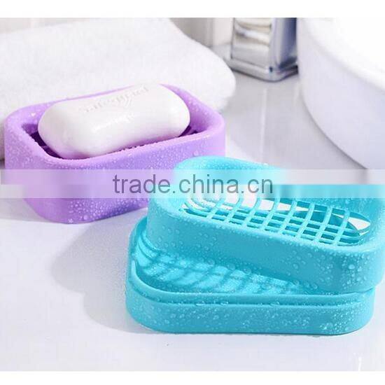 plastic soap dish with drain soap case