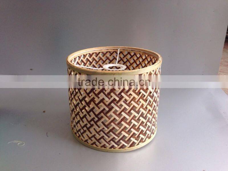 Wholesale bamboo lampshade, handmade wicker bamboo craft made in Vietnam