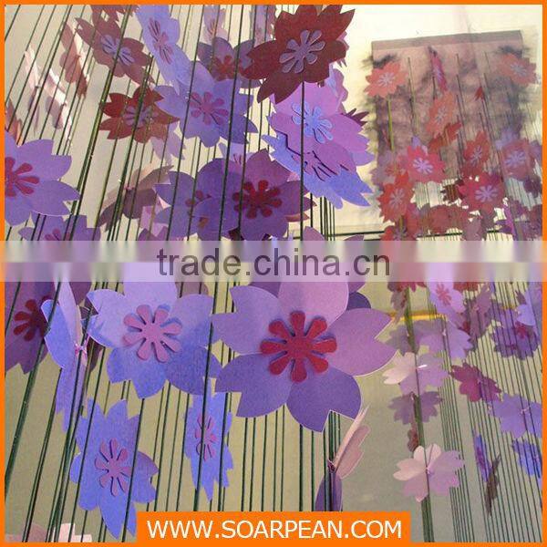 Hanging PVC Butterfly For Wall Decoration