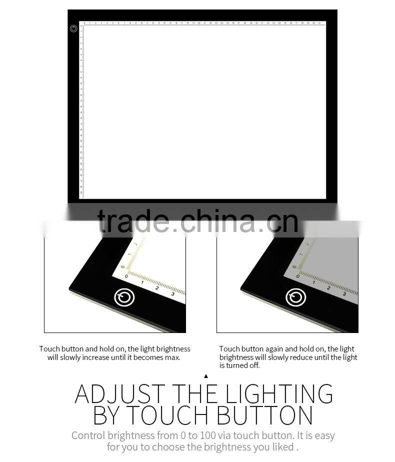 SZ newlight product, New Drawing helper, good LED tracing/copy board.