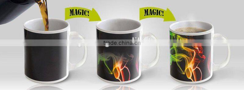 Magic Mugs | Amazing New Heat Sensitive Color Changing Coffee Mug , Good Unique Gift Idea