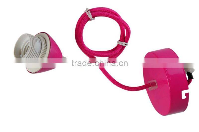 threaded waterproof t8 fluorescent lamp holder/pendant lamp set/droplight