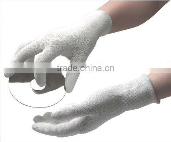 Nylon Knitted PU Palm Coated Working Glove ZMR365