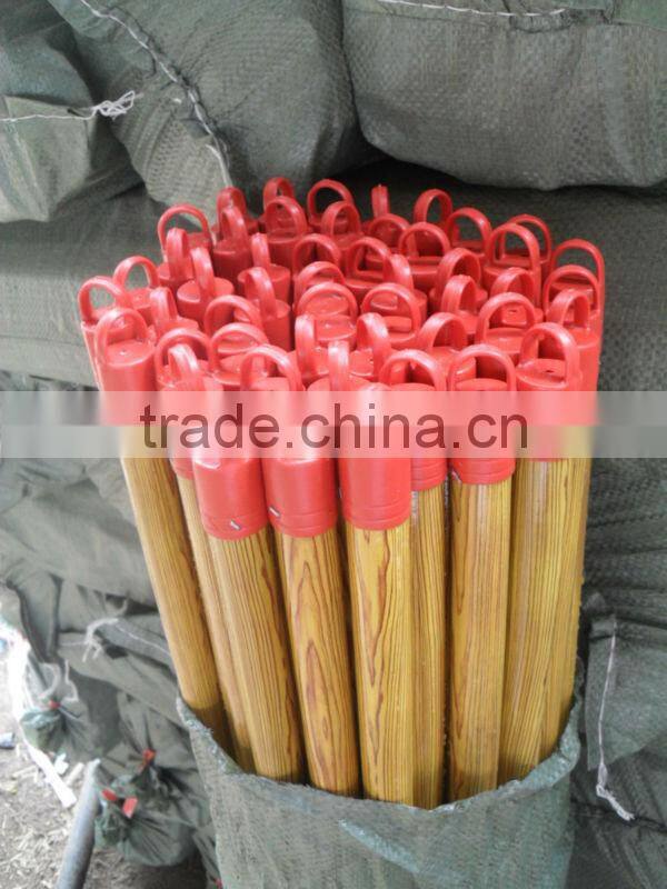 Eco-friendly eucalyptus pvc coated wooden shovel handle