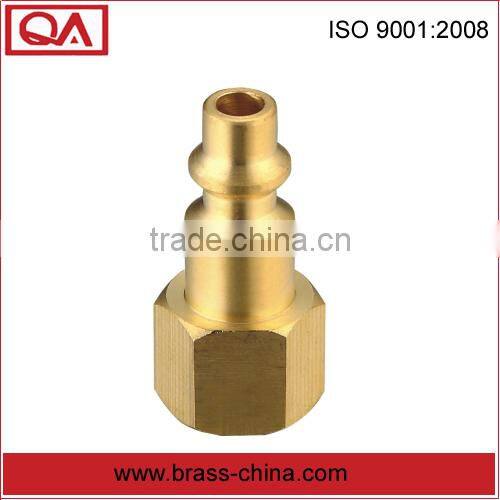 quick pneumatic connector brass pneumatic fitting