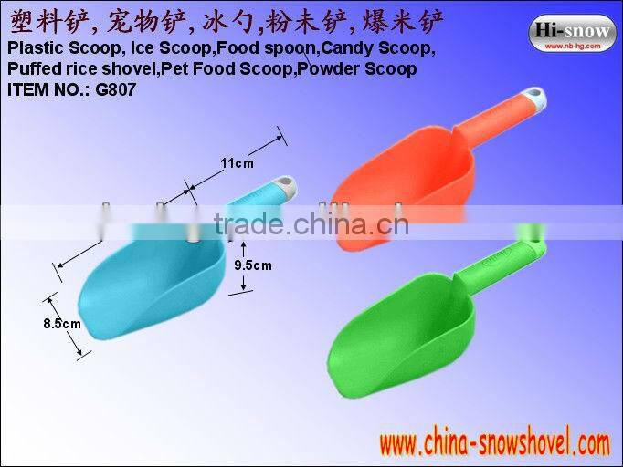 G805 G806 G807 Plastic Scoop Ice spoon Ice Scoop rice shovel Food Scoop Candy Scoop Puffed