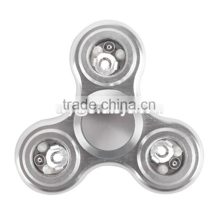 Luxury anti-corossion aluminum alloy metal fidget spinner, fidget hand spinner toys W01A258