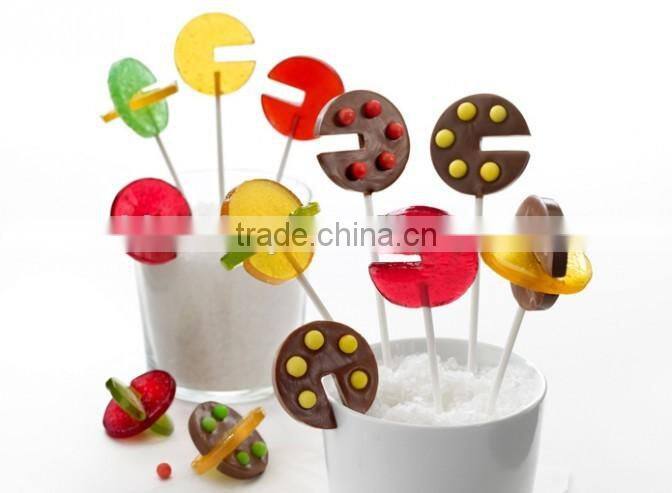 3D Lollipop Silicone Mold Caramel Lollies Tray