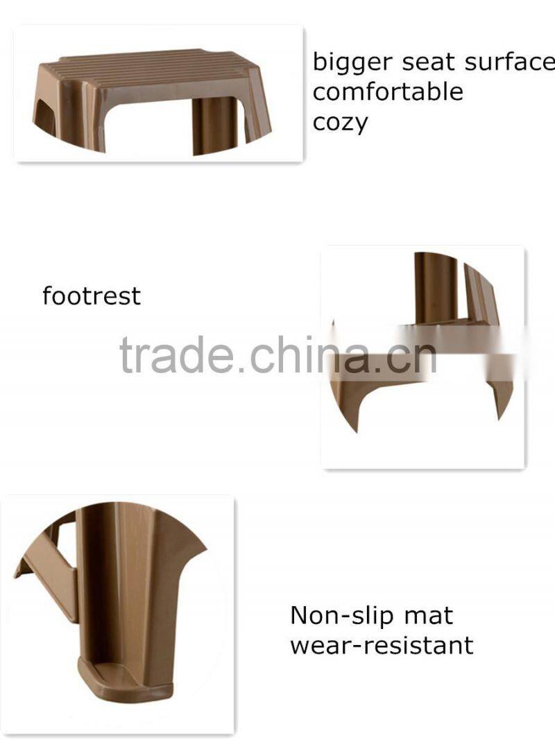 high quality new design plastic folding chair for kitchen /bathroom