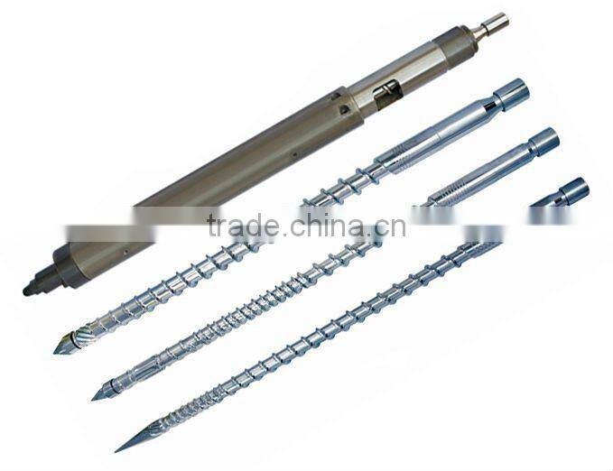 injection single screw and barrel for plastic machine