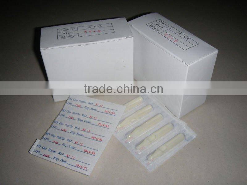 Tattoo Disposable White Short Nozzle Tips Round Diamond Flat U Pick Size