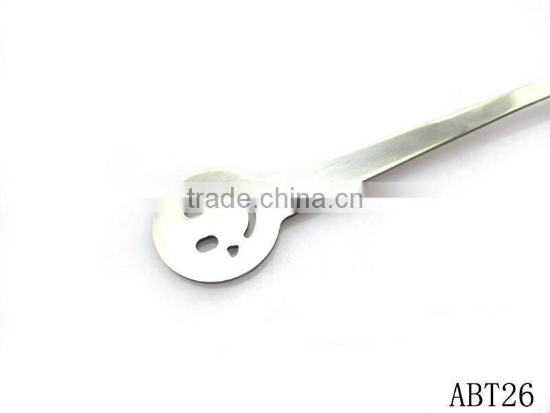 High Grade Mirror Polish Flatware Set,smile face stainless steel 410 spoon