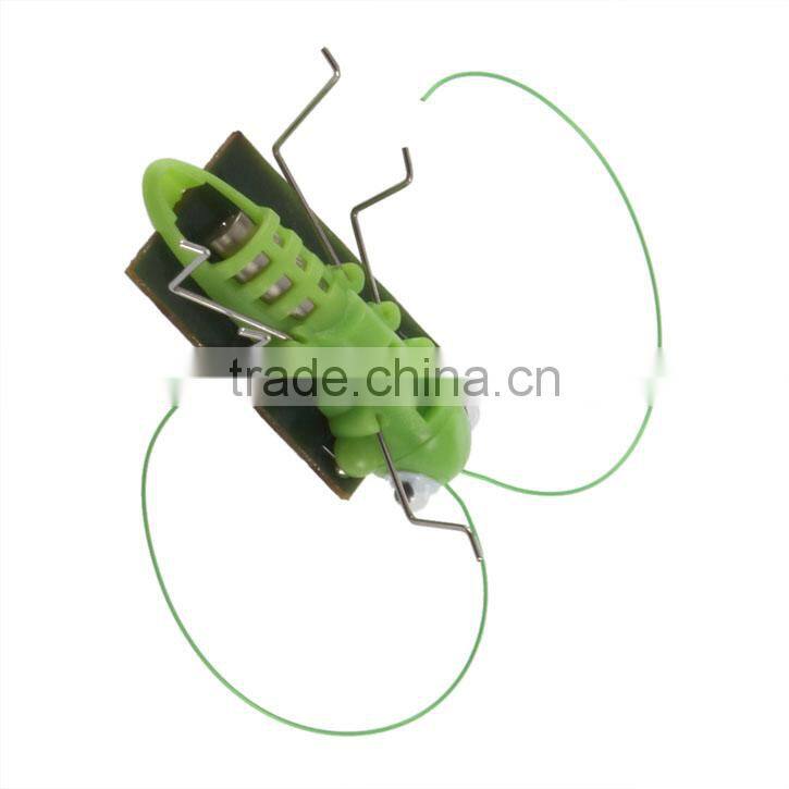 Educational Solar Powered Toy Solar Dried Grasshopper Gadget Kids