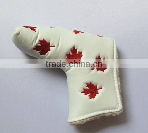 Embroider Logo Magnetic Putter Cover for Golf