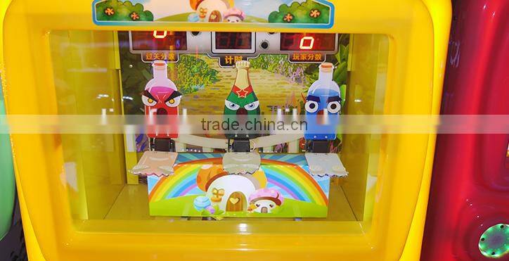 2017 children shooting gun arcade coin operated ticket game machine for sale