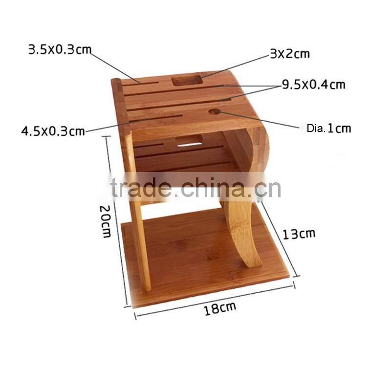 Aonong Customizable Bamboo Knife Storage Block/Knifves Holder /Rack