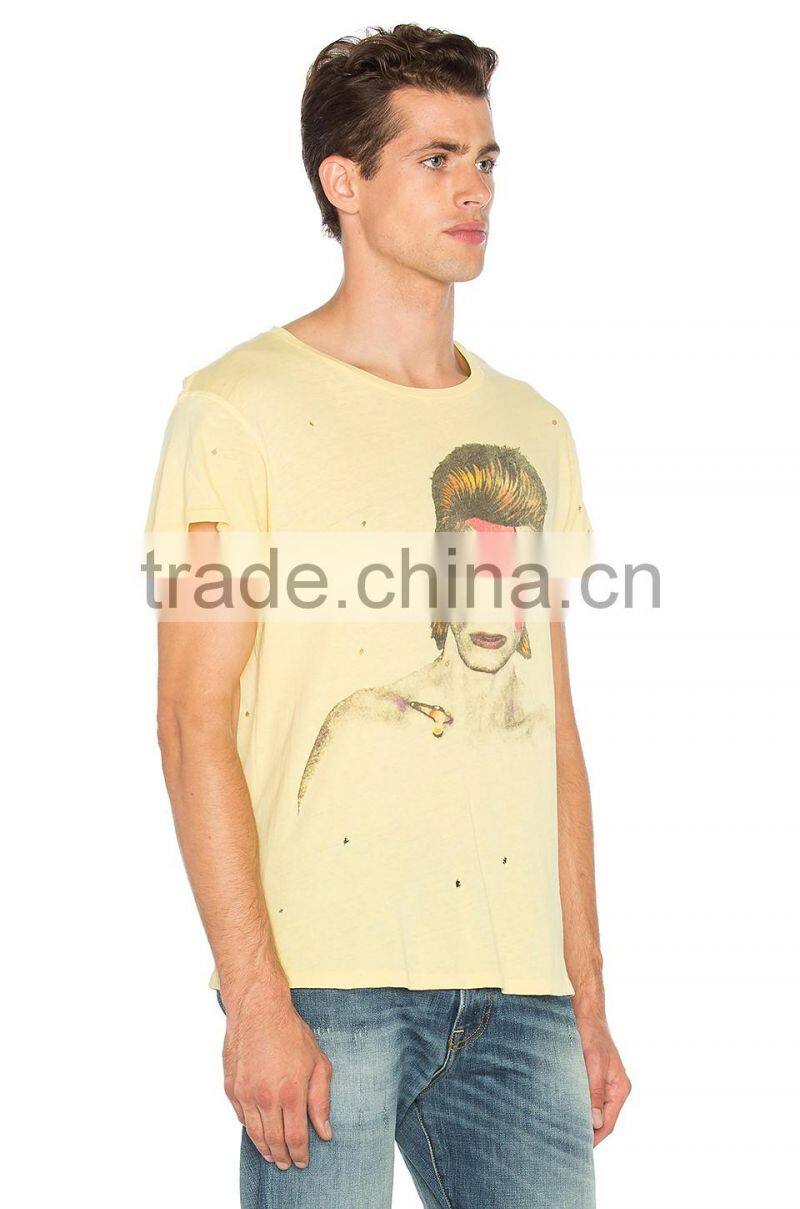 Top grade man style new design men's bamboo t-shirts wholesale