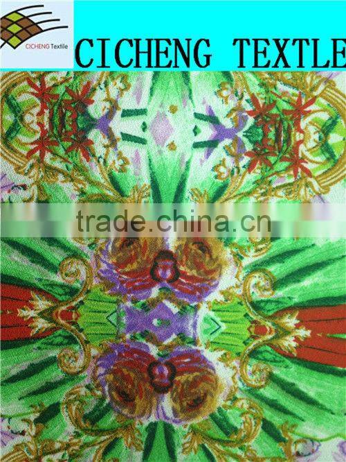 E shaoxing cicheng textile In stock wool fabric for women's coat china