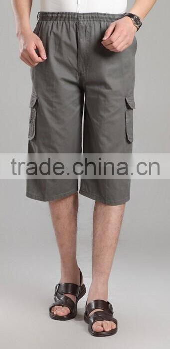 man shorts, MTM service, light gray cargo shorts