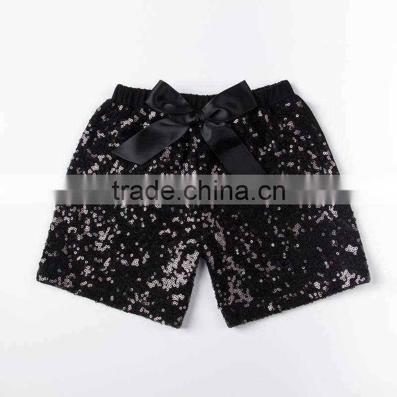 2016 china yiwu rand product and wholesale and EXW price sequin shorts for baby kids for summer and sport wearing